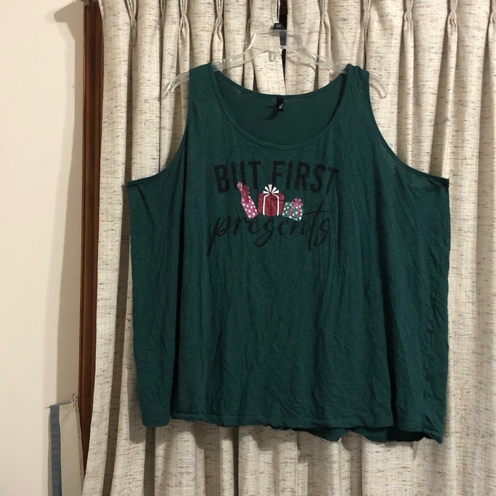 Torrid But First Presents Graphic Slub Sleeveless Racerback Sleep Tank - 6X